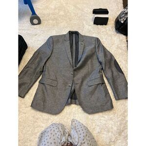 Bar III Slim fit Grey Suit suiting sport coat jacket 42S